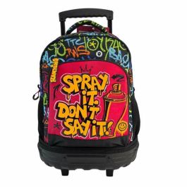 Mochila trolley fjo compacto doble cuerpo gran capacidad ranking grafitti.44 x 34 x 24 cm. Precio: 44.5000006. SKU: B15AHJBQH2