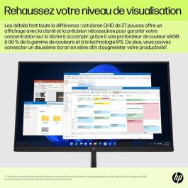 HP Monitor E27u G5 / 27" / QHD / HDMI-DisplayPort-USB(A)-USB(C) / Regulable Altura