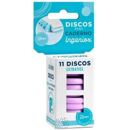 Carchivo Estuche 11 Discos 30 mm Plástico Malva para Cuaderno Ingeniox Precio: 2.98999954. SKU: B18FGEAR7B