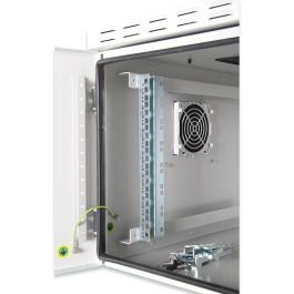 Digitus 16HE Carcasa de pared Outdoor IP55, 891x600x600 mm, para exterior, 100 kg, color Gris (RAL 7035)