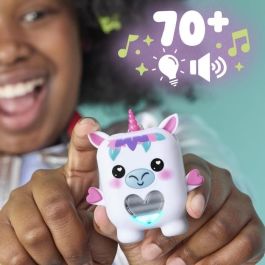 Hasbro HASG2210ES0 Nano-mals Meadowmist el Unicornio, Compañero Electrónico con más de 70 Reacciones, para Niños de 5+ Años