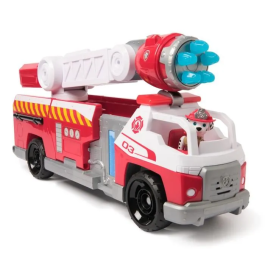 Spinmaster SPI6072600 Camión de Bomberos y Figura de Marcus de Patrulla Canina para Niños a Partir de 3 Años