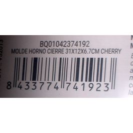 Quttin Molde Horno Cherry 31x12x8 cm (8 Unidades)
