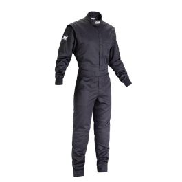 Omp NB0-1579-A01-071-60 Traje de Mecánico Ultra-Resistente de Verano Poliéster/Algodón con Rodillas Acolchadas y Bolsillos Negro Talla 60