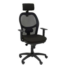Silla Piqueras Y Crespo Jorquera Brazos Y Cabecero Regulables Mecanismo Sincro Con Regulador De Tension Ruedas Nylon Respaldo De Malla Negra Y Asiento Tapizado Bali Negro Precio: 373.50000006. SKU: S5703431