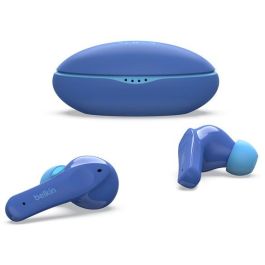 Belkin SOUNDFORM NANO Auriculares In-Ear para Niños - Diseño Compacto y Seguro - Color Azul