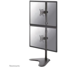 Neomounts FPMA-D550DDVBLACK Soporte de Escritorio para Monitor Dual, 10-32", hasta 6kg/pantalla, Inclinable, Vertical, Negro