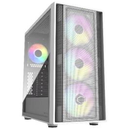 Cooler Master MasterBox 600 White - Torre PC Blanco ATX con Ventana Lateral, Iluminación RGB, MB600-WGNN-S00 Precio: 96.58999966. SKU: B13M2ZDYQC