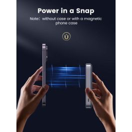 UGREEN 15086 Mini Powerbank 10000mAh Wireless 20W with MagSafe Gris