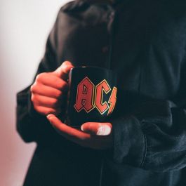 ERIK Taza AC/DC de Cerámica 350ml - Apta para Lavavajillas y Microondas
