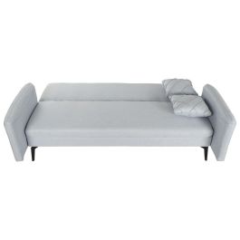 Sofa Cama Vintage DKD Home Decor Azul Celeste Negro 102 x 79 x 197 cm