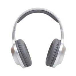 Panasonic RB-HX220B Auriculares Inalámbricos con Micrófono Bluetooth 5.0, Bajos XBS, 23h Batería, Plegables, Plateados