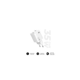 Subblim SUBCHG-6G3520 Cargador de Pared GaN 35W Doble USB-C Carga Rápida PD/PPS para MacBook, iPad, iPhone, Galaxy, Pixel Precio: 20.89999967. SKU: B1FN8MBCQM