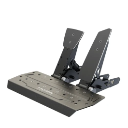 MOZA RACING RS11 Pedales SR-P Acelerador y Freno para PC, Sensor de Presión 100kg, Aluminio y Acero, Negro