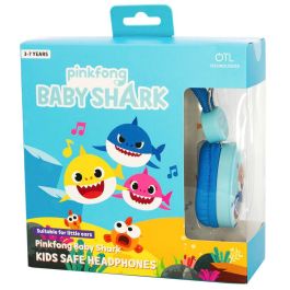 OTL TECHNOLOGIES Auriculares Infantiles Baby Shark para Niños de 3 a 7 Años, Volumen Limitado 85 dB, Conector Jack 3.5mm Precio: 15.68999982. SKU: B1JJY2KFYL