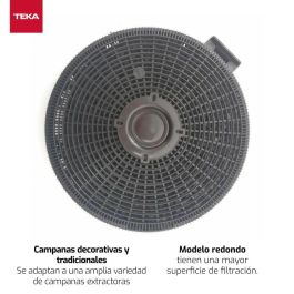 Filtro de Carbón Teka D4C Fibra de carbono Plástico