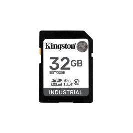 Kingston Tarjeta SD Industrial 32GB pSLC UHS-I U3 A1 hasta 100MB/s -40°C a 85°C para Automatización/POS Precio: 39.49999988. SKU: B14CMFX72E