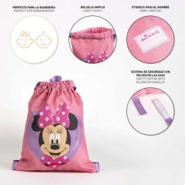 Saquito escolar minnie 27.0 x 33.0 x 1.0 cm