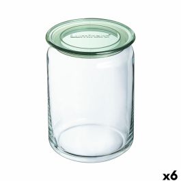 Tarro Luminarc Pure Jar Verde Vidrio 1 L (6 Unidades) Precio: 34.315599999999996. SKU: B12T4AFC85