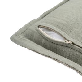 Cojín Verde Viscosa / Poliéster 50 X 30 cm