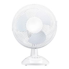 Ventilador sobremesa 22 W, ø23 cm, blanco, 270 x 210 x 352 mm