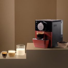 Cecotec Cafetera Superautomática Cremmaet Cube 1350W 15 bar 1 taza color rojo