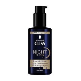 Schwarzkopf Mass Market GLISS NIGHT ELIXIR Sérum Cabello Dañado, Tratamiento Nocturno con Extracto de Perla Negra para Cabellos Muy Deteriorados y Secos, 100 ml Precio: 6.89000015. SKU: B1JNY2PCHZ