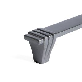 Giusti Tirador Himal de Zamak Acabado Grafito Distancia entre Agujeros 224mm para Muebles
