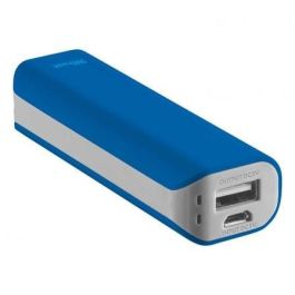 BATERÍA EXTERNA TRUST URBAN PRIMO POWERBANK 2200 AZUL - 2200MAH - 5W/1A - LED CARGA - CABLE MICROUSB - UNIVERSAL