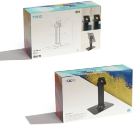 TooQ TQATC2601-B Soporte Mesa Tablet VESA 75x75 3kg Negro