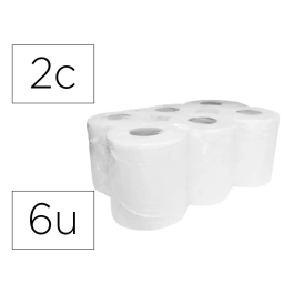Dahi Papel Secamanos Celulosa Lisa 2 Capas 210 mm x 150 mt Paquete de 6 Rollos Precio: 39.69000013. SKU: B17EQMWCGA