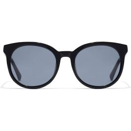 Hawkers RESORT Gafas de Sol Unisex Cat Eye Redondas Color Negro Protección UV400 - Lentes 52mm de Acetato Elegantes para Adultos