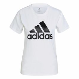 Camiseta de Manga Corta Mujer Adidas GL0649 Blanco (XS)