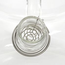 Home Deco Factory Tetera de Vidrio Borosilicato y Acacia 900 ml con Filtro para Té de la colección Cocooning