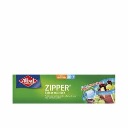 Albal Bolsas Multiuso Herméticas con Cierre Zipper - 12 Unidades Albal Bolsas Multiuso Herméticas con Cierre Zipper - 12 Unidades