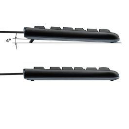 Teclado Logitech 920-002482 Negro Qwerty Español AZERTY