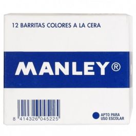 Manley Estuche Ceras 12 Unidades 60 mm Color Blanco Precio: 2.59000016. SKU: B17AA2TJ7M