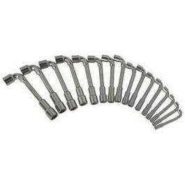 Ks Tools 517.0441 Caja de 16 Llaves de Tubo Abiertas Métricas Hexagonales de 8 a 24 mm