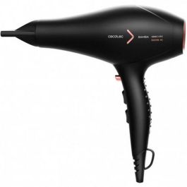 Cecotec IoniCare 5350 PowerShine Fire Secador de Pelo Iónico 2600W con Difusor y Boquilla para Antiencrespamiento, Negro y Rosa