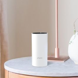 TP-Link Deco M4 Sistema Wi-Fi Malla 5 (802.11ac) Doble Banda, Router Mesh AC1200, Cobertura Integral, Blanco (1 Unidad)