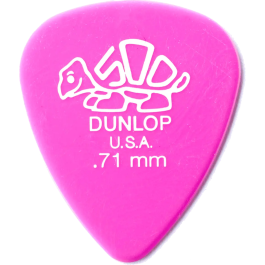 Dunlop Pack 12 Púas Delrin 500 - 0,71Mm