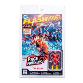 MCFARLANE TOYS Figura The Flash Articulada 7cm + Cómic Flashpoint DC Comics (Idioma Inglés)