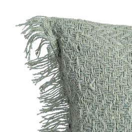 Cojín Verde Algodón-Poliéster 60 X 60 cm