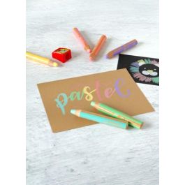 Stabilo 8806-3 STABILO woody 3 in 1 Lápices de Colores, Caja de 6 Piezas, Surtidos