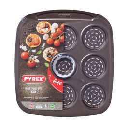 Pyrex Bandeja Mini Pizza Asimetria Acero 30x27,5x1,7 cm Antiadherente Apto Horno Lavavajillas Precio: 13.6900005. SKU: S2700074