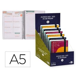 Agenda Escolar Liderpapel Año 24 - 25 Personalizable Surtido Día Página A5