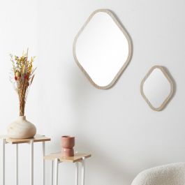 Home Deco Factory Espejo Madera Vidrio 44x60 cm