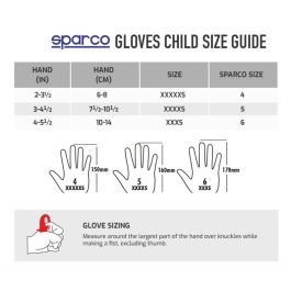 Sparco S00255612GRAF Guantes de Kart Rush 2020 para Niños, Nivel Entrada, Agarre Silicona, Resistente Arañazos, Gris-Naranja Talla 12 Sparco S00255612GRAF Guantes de Kart Rush 2020 para Niños, Nivel Entrada, Agarre Silicona, Resistente Arañazos, Gris-Naranja Talla 12
