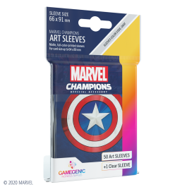 Marvel Champions Sleeves Captain America Precio: 7.58999967. SKU: B1JDJLPSPQ