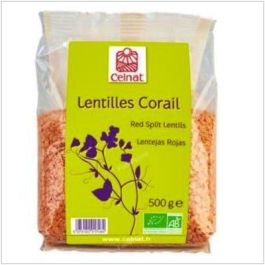 CELNAT Lentejas Rojas 500Gr Bio Precio: 3.5000004. SKU: B145H97DZP